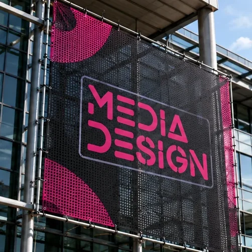 Siatki mesh — wizualizacja poglądowa Media Design