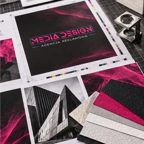 Projekty do druku — wizualizacja poglądowa Media Design