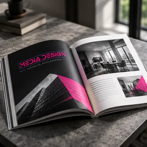 Katalogi — wizualizacja Media Design